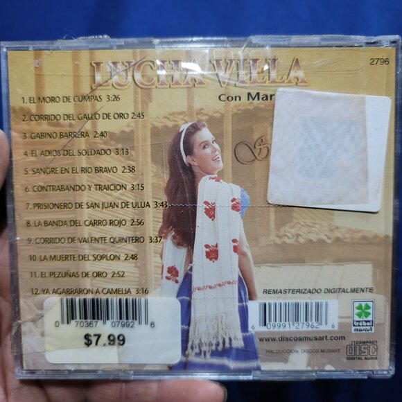 Lucha Villa Sus Gramdes Gorridos (CD) - Picture 2 of 4